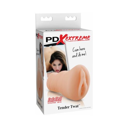 PDX Tender Twat Vaginal Stroker Beige