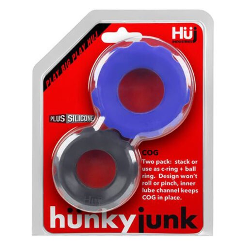 Hunkyjunk COG 2 size c-ring, pack, cobalt - tar