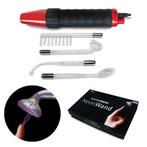 KL Neon Wand Red Handle-Purple Electrode (US)