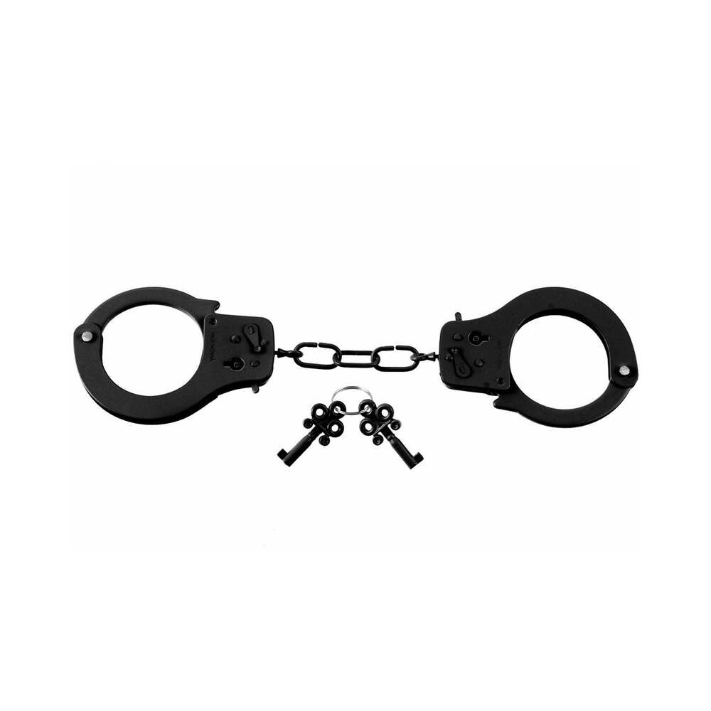 Fetish Fantasy Series Metal Designer Handcuffs Black - Image 2