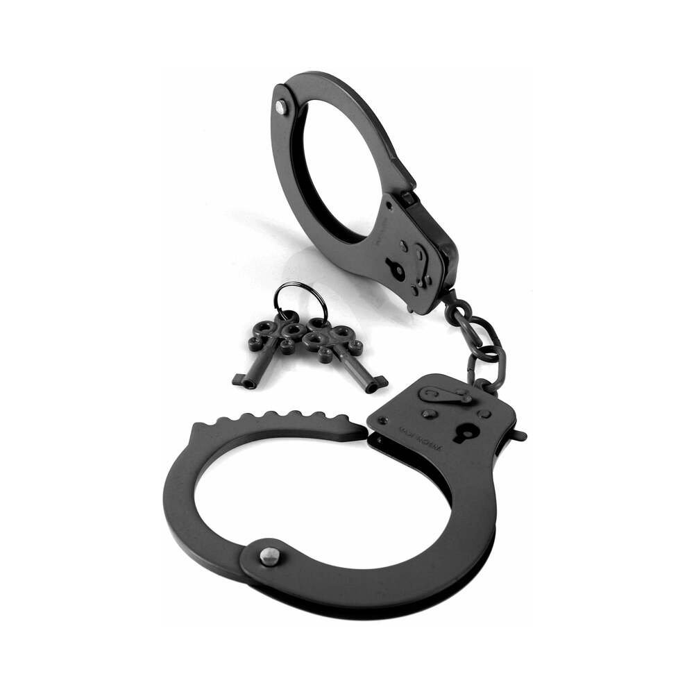 Fetish Fantasy Series Metal Designer Handcuffs Black - Image 3