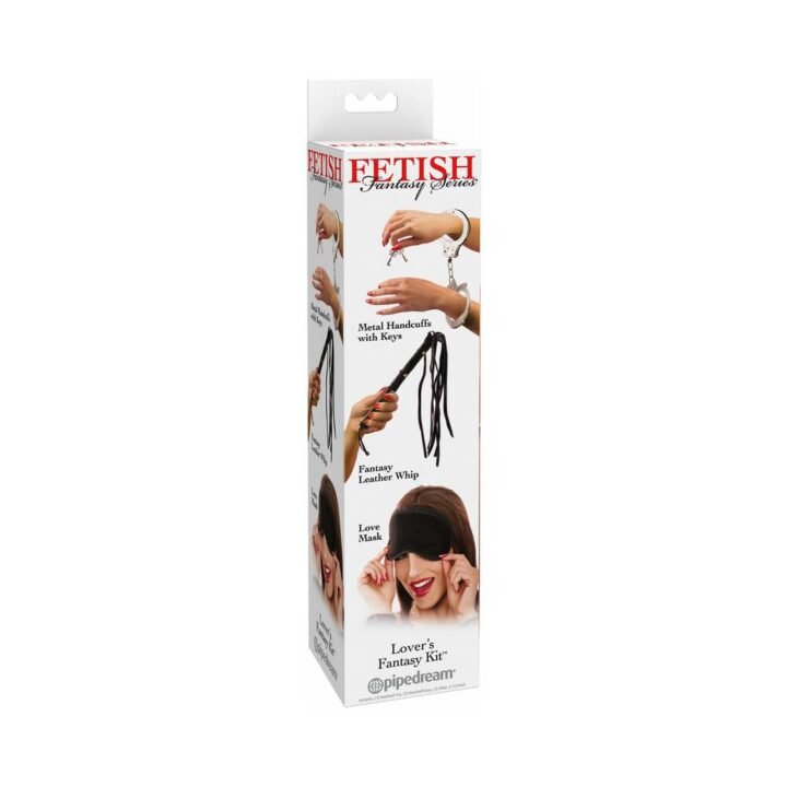 Fetish Fantasy Series 3-Piece Lover''s Fantasy Series Kit Black