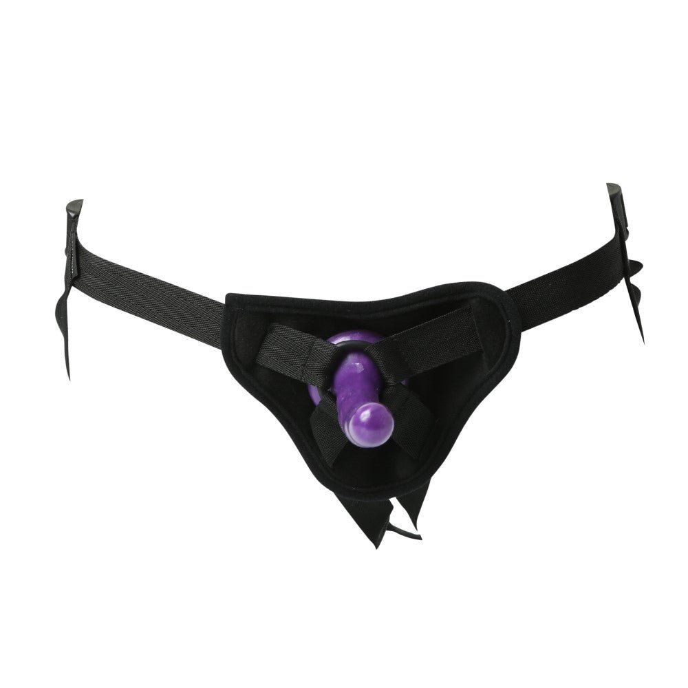 Sportsheets New Comer''s Strap-On Kit with Adjustable Harness & 5.5 in. Silicone Dildo - Image 2