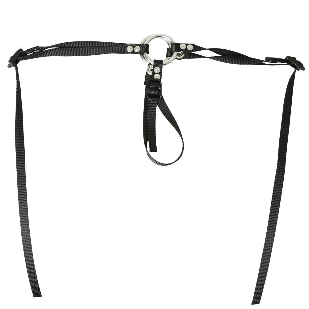Sportsheets Bare As You Dare Adjustable Strap-On Harness Black - Image 2