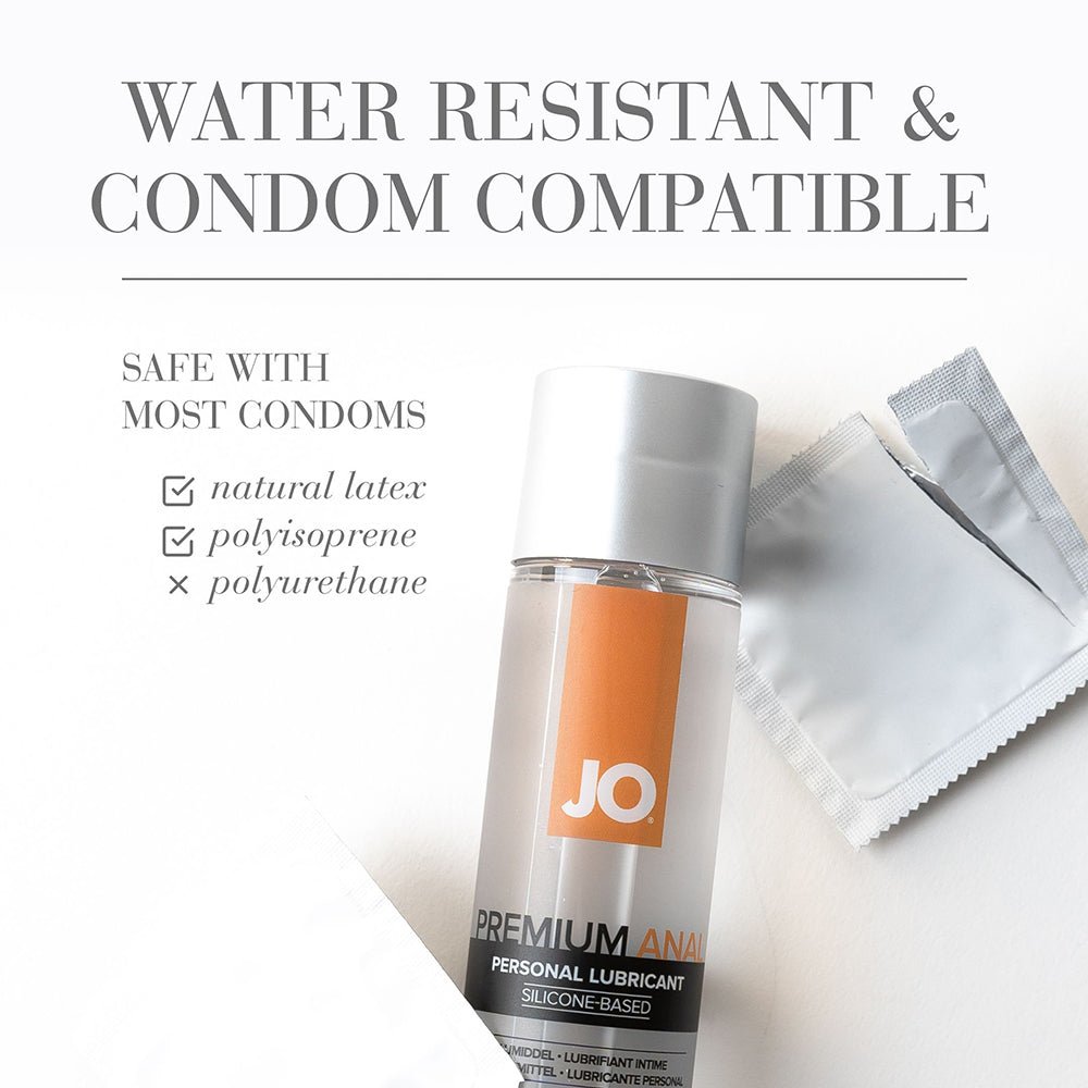 JO Premium Anal Original Silicone-Based Lubricant 2 oz. - Image 3