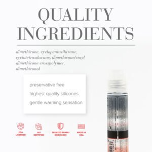 Alternative view of JO Premium Anal Warming Silicone-Based Lubricant 2 oz.