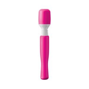 Alternative view of Mini Wanachi Waterproof Massager Flexible Silicone Wand Vibrator Pink