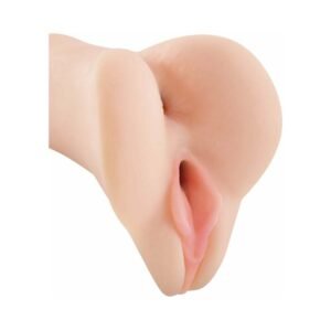 Alternative view of PDX Vibrating Freshman Fuckhole Remote-Controlled Vaginal Stroker Beige