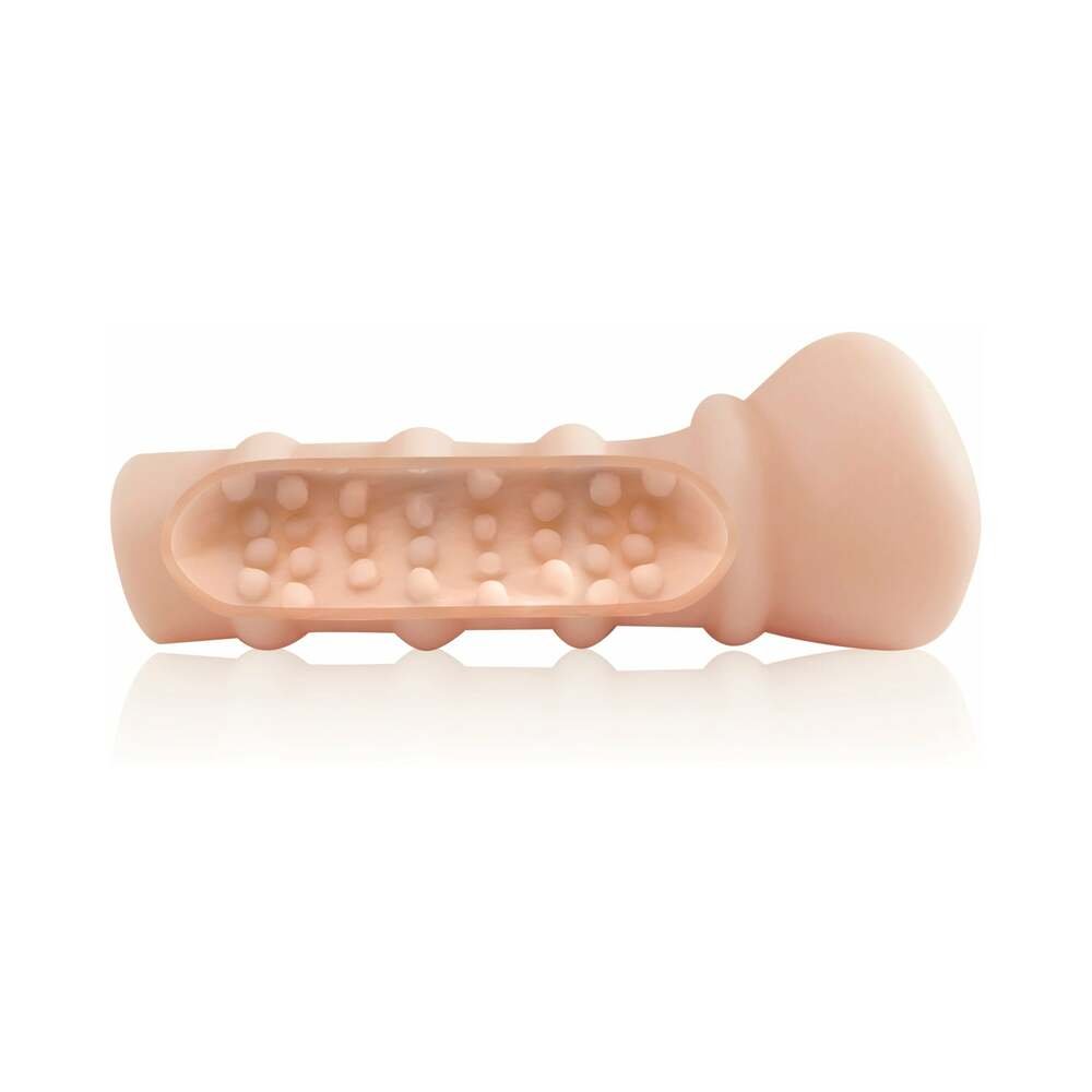 PDX Fill Her Up! Vaginal Stroker Beige - Image 4