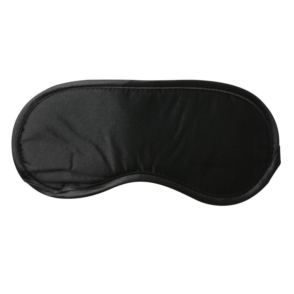 Sportsheets Sex & Mischief Satin Blindfold Black – alternate view 1