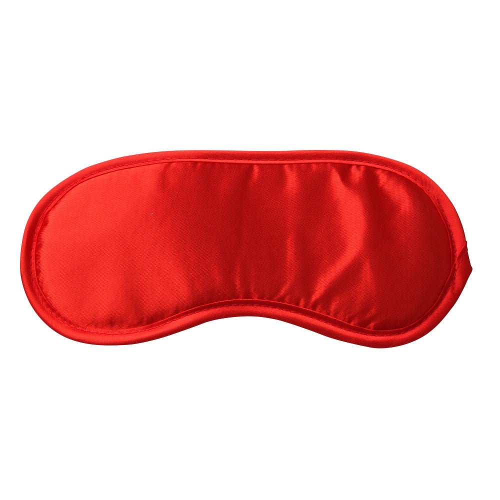 Sportsheets Sex & Mischief Satin Blindfold Red – alternate view 1
