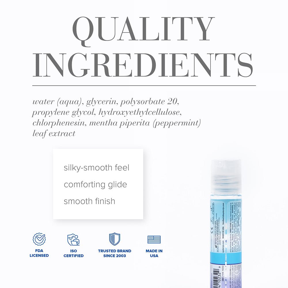 JO H2O Cooling Water-Based Lubricant 1oz. – alternate view 1