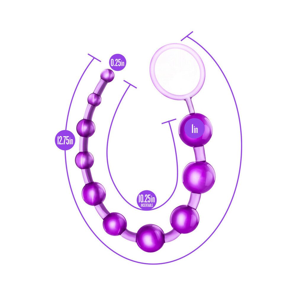 B Yours Basic Beads 12.75 in. Purple – alternate view 3