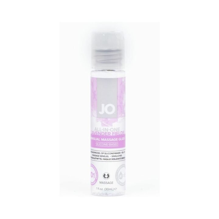JO All-In-One Sensual Massage Glide Lavender 1 oz.
