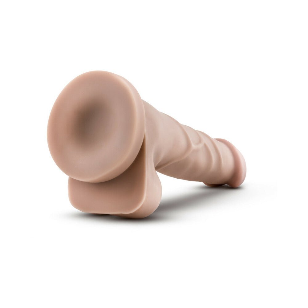 Dr. Skin Basic 7 Realistic 7.75 in. Dildo with Balls Beige – alternate view 4
