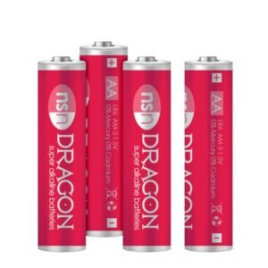 Alternative view of Dragon Alkaline AA Batteries