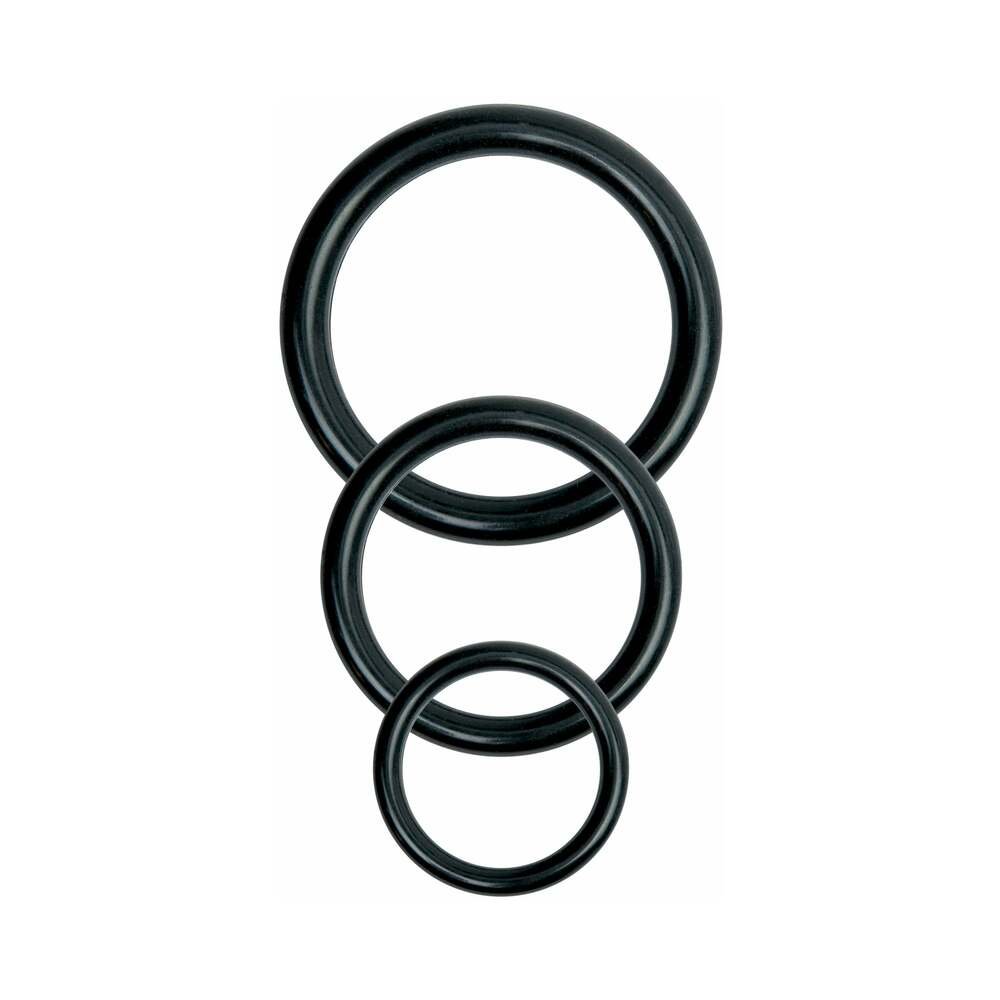Basix Rubber Works Universal Harness Plus Size Black – alternate view 2