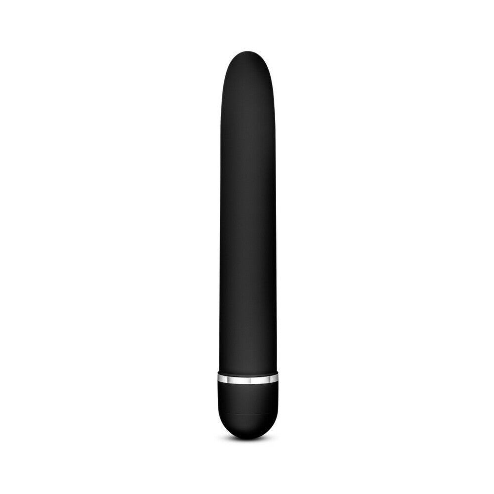Rose Luxuriate Classic Slimline Vibrator Black – alternate view 1