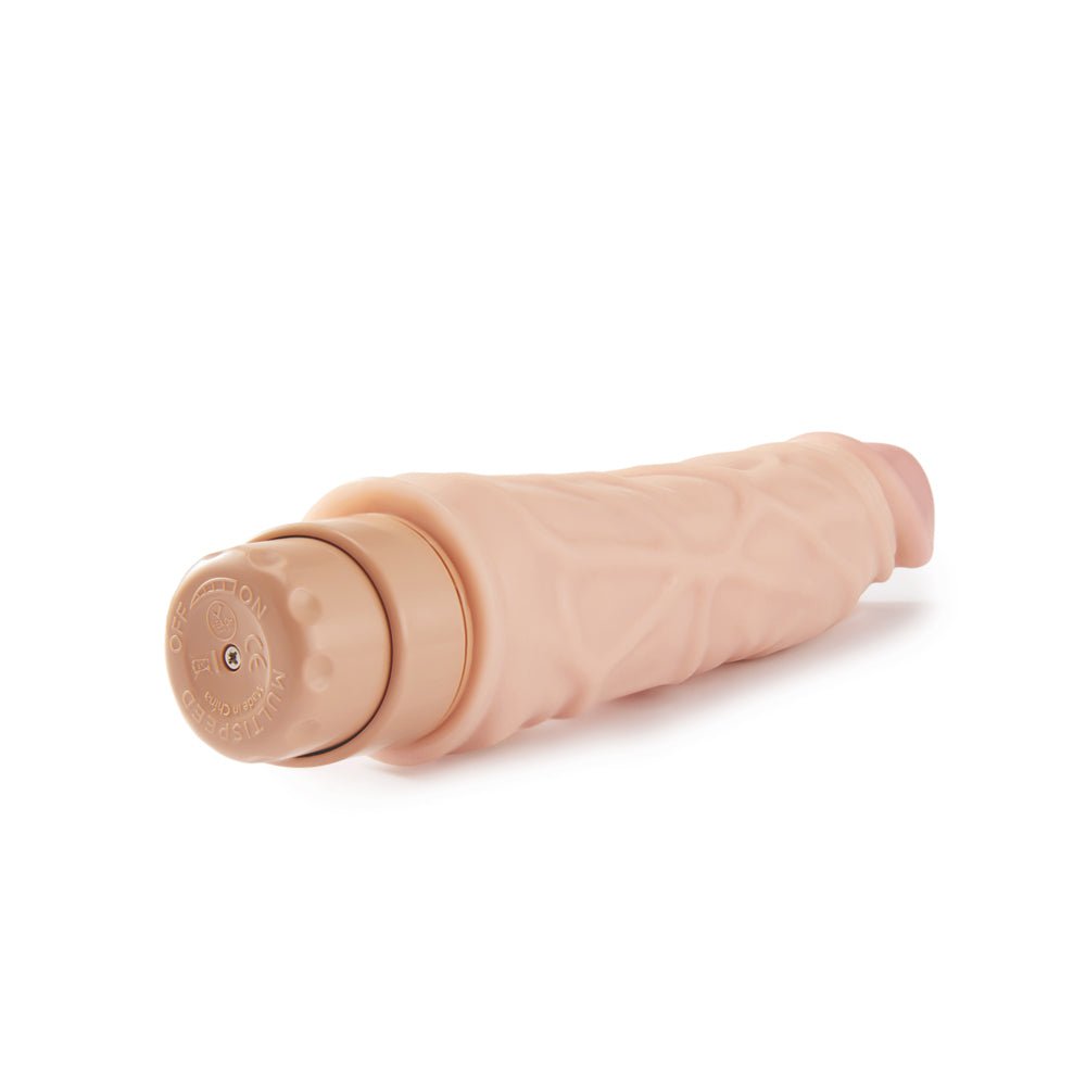 Dr. Skin Cock Vibe 10 Realistic 8.5 in. Vibrating Dildo Beige – alternate view 5