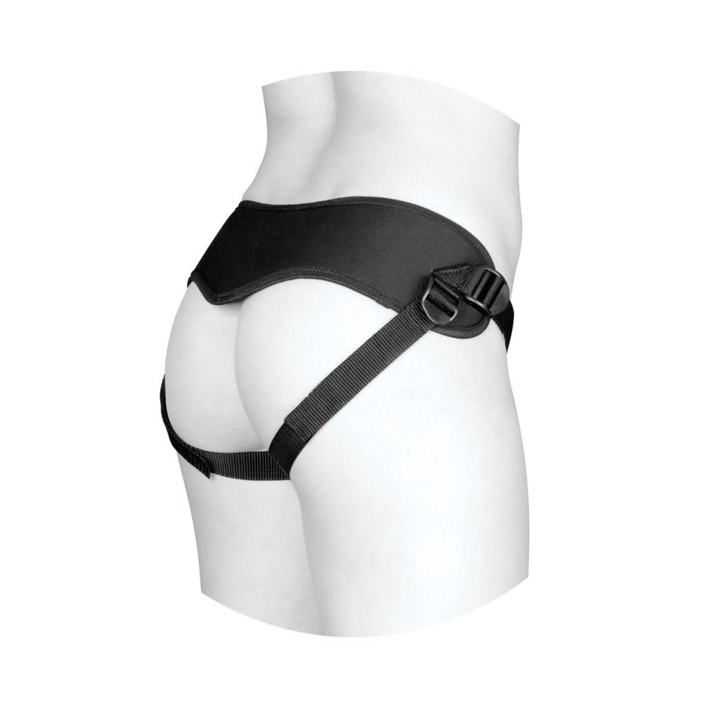 Vac-U-Lock Platinum - Supreme Harness - With Plug Black – alternate view 3