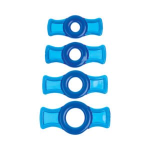 Alternative view of TitanMen - Cock Ring Set Blue
