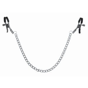 Alternative view of Sportsheets Sex & Mischief Adjustable Chained Nipple Clamps