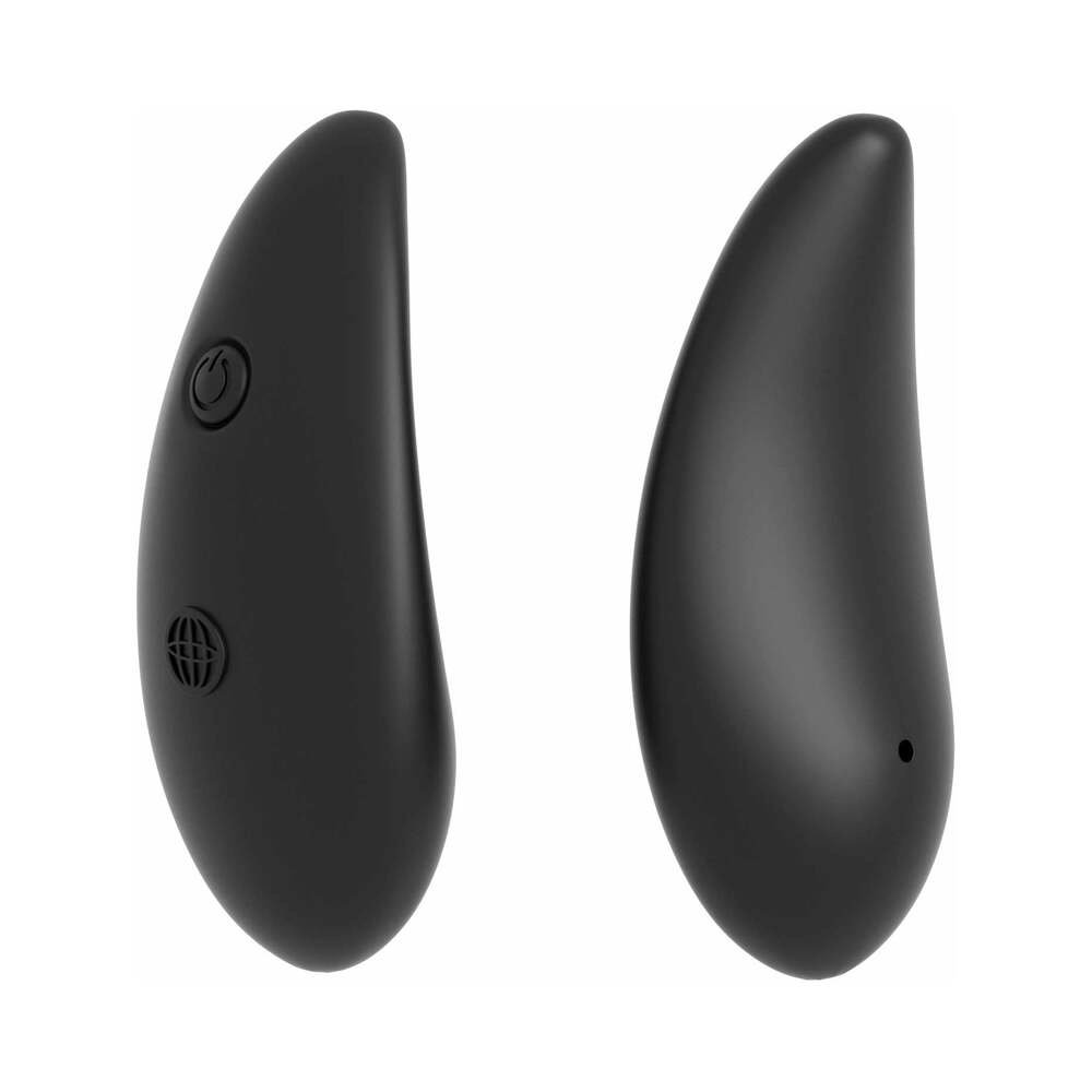 Anal Fantasy Collection Vibrating Remote Control Silicone Plug Black – alternate view 3