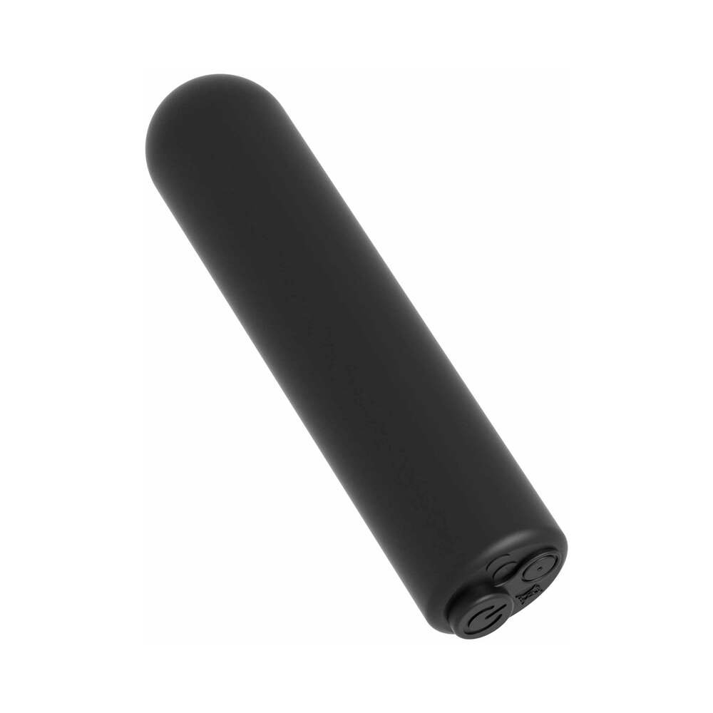 Anal Fantasy Collection Vibrating Remote Control Silicone Plug Black – alternate view 4