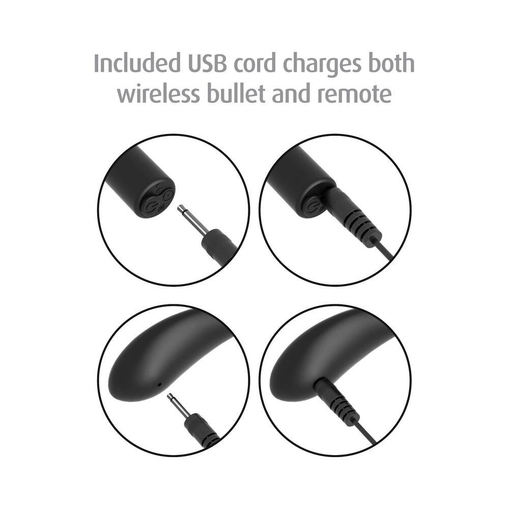 Anal Fantasy Collection Vibrating Remote Control Silicone Plug Black – alternate view 7