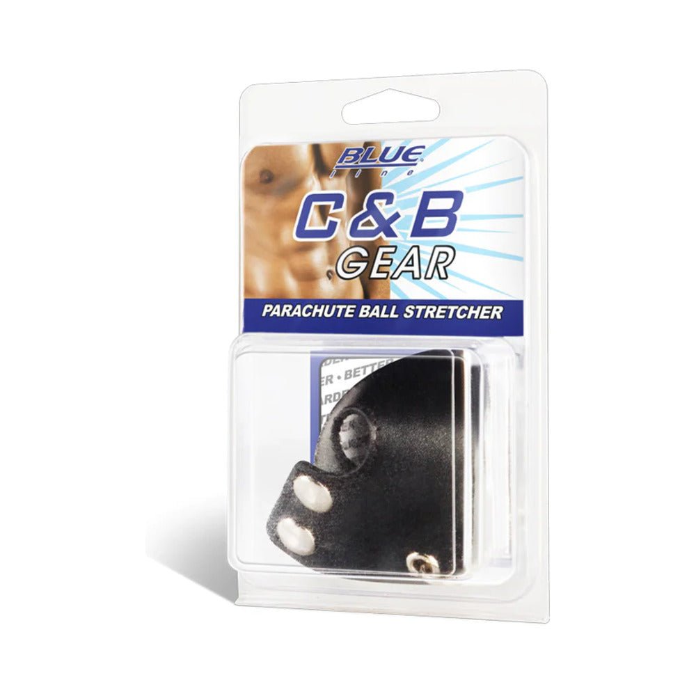 Blue Line C&B Gear V-style Cock Ring with Ball Divider – alternate view 3