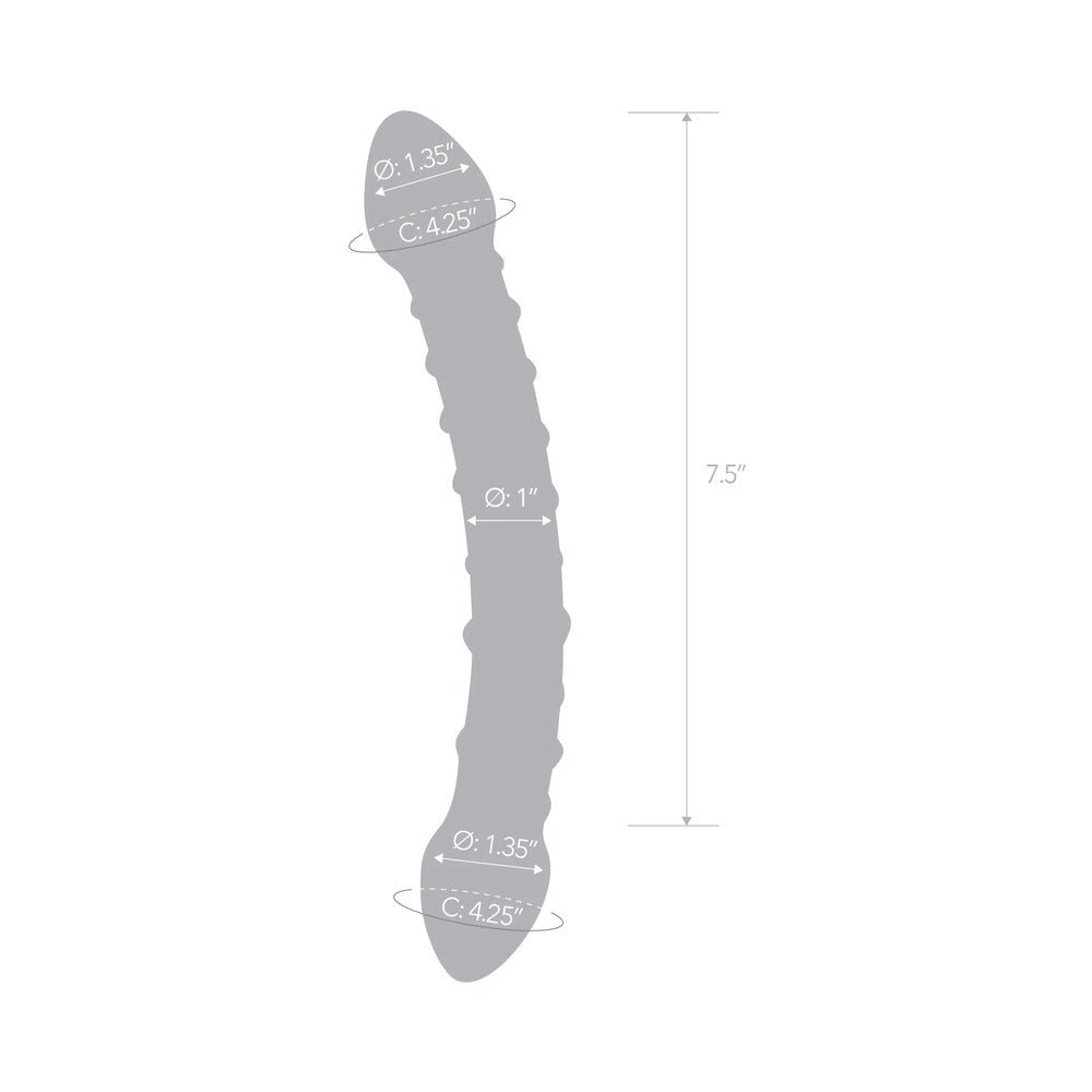 Glas 10 in. Double Trouble Glass Dildo - Image 7