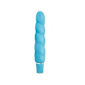 Alternative view of Luxe Anastasia Silicone Slimline Vibrator Aqua