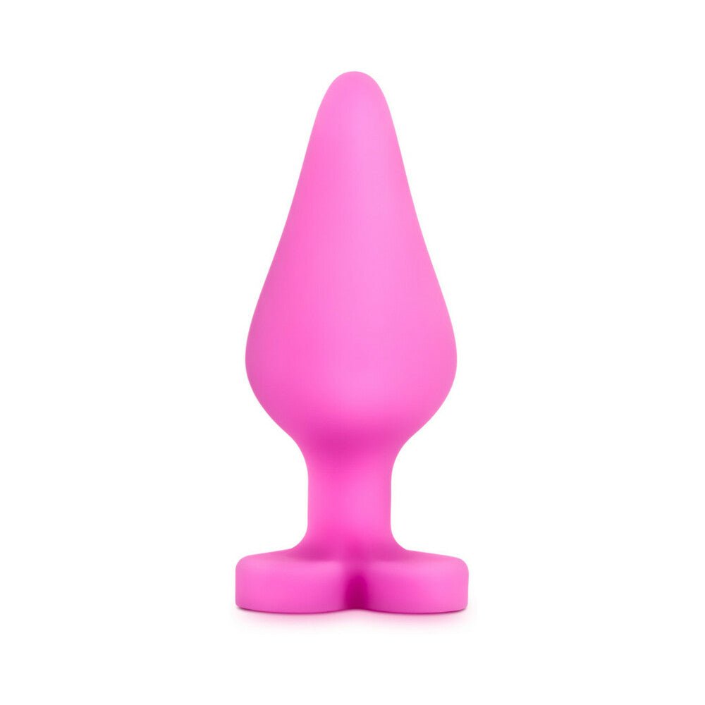 Play with Me Naughty Candy Hearts ''Be Mine'' Anal Plug Pink – alternate view 1