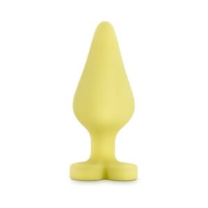 Alternative view of Play with Me Naughty Candy Hearts ''Spank Me'' Anal Plug Yellow