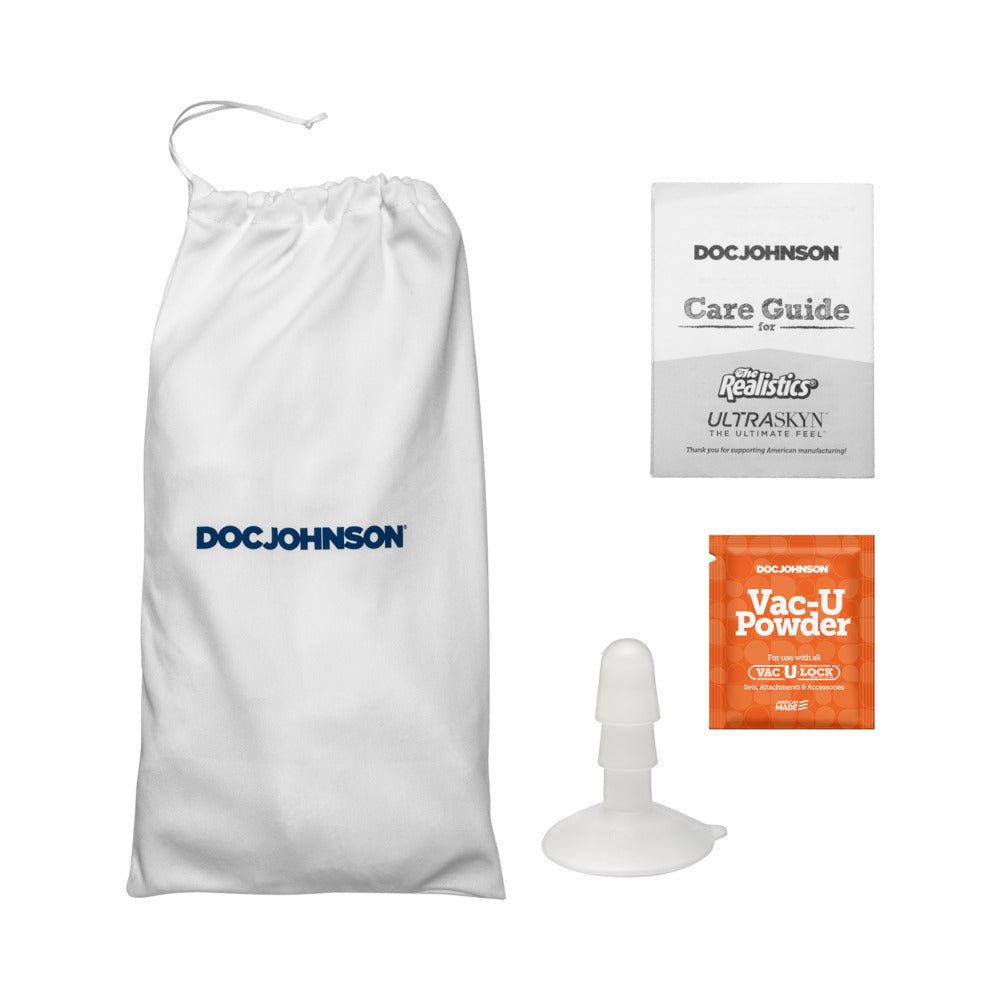 Bust It Squirting Realistic Cock Brown w/1oz Nut Butter – alternate view 5