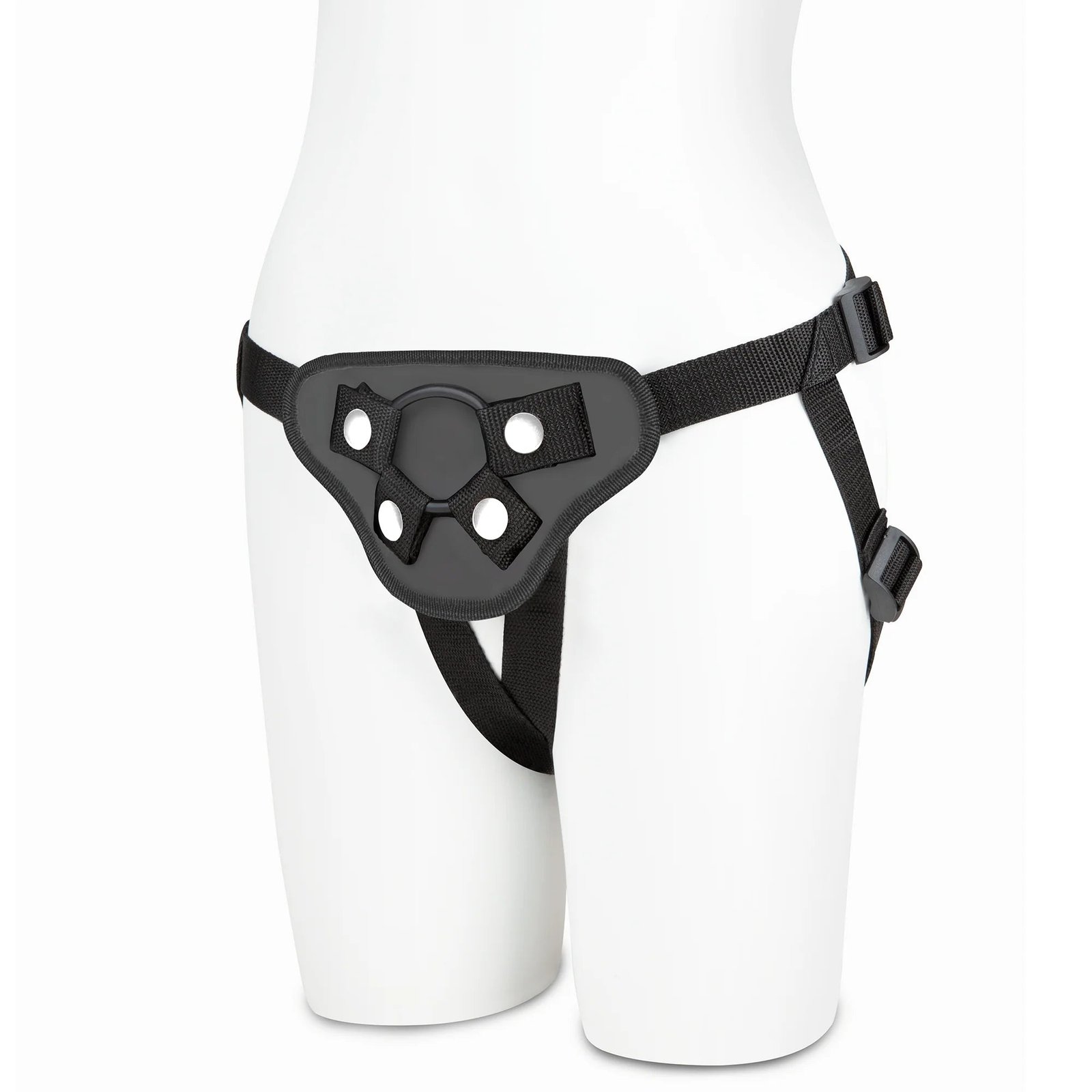 Lux Fetish Beginners Strap-On Harness Black – alternate view 5