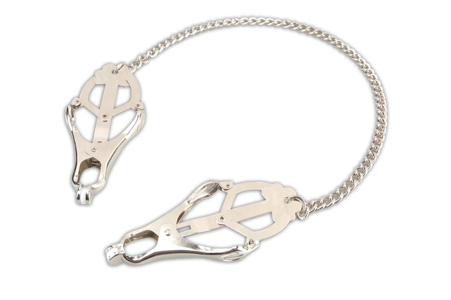 Lux Fetish Japanese Clover Nipple Clamps – alternate view 2