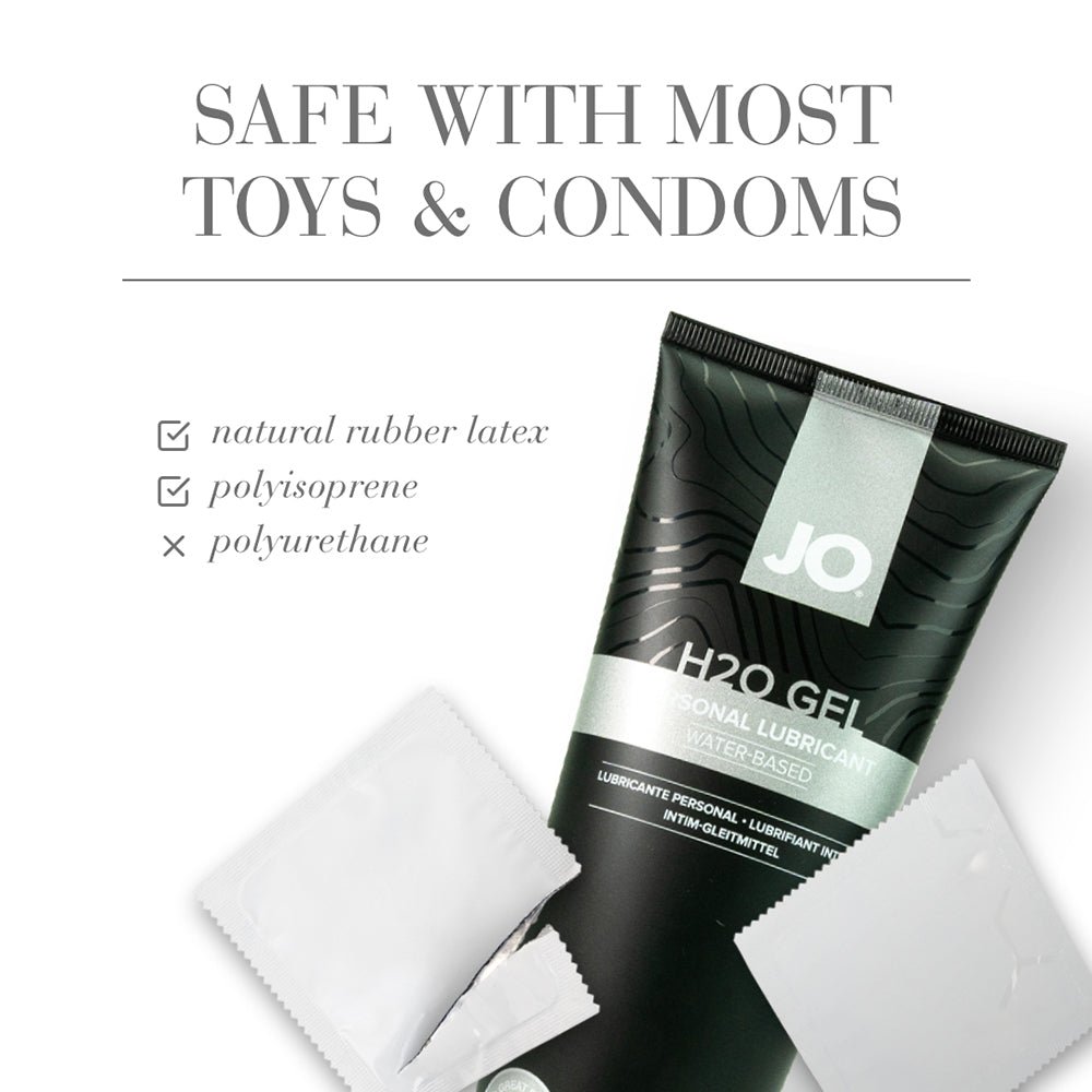 JO H2O Gel Water-Based Personal Lubricant 4 oz. – alternate view 2