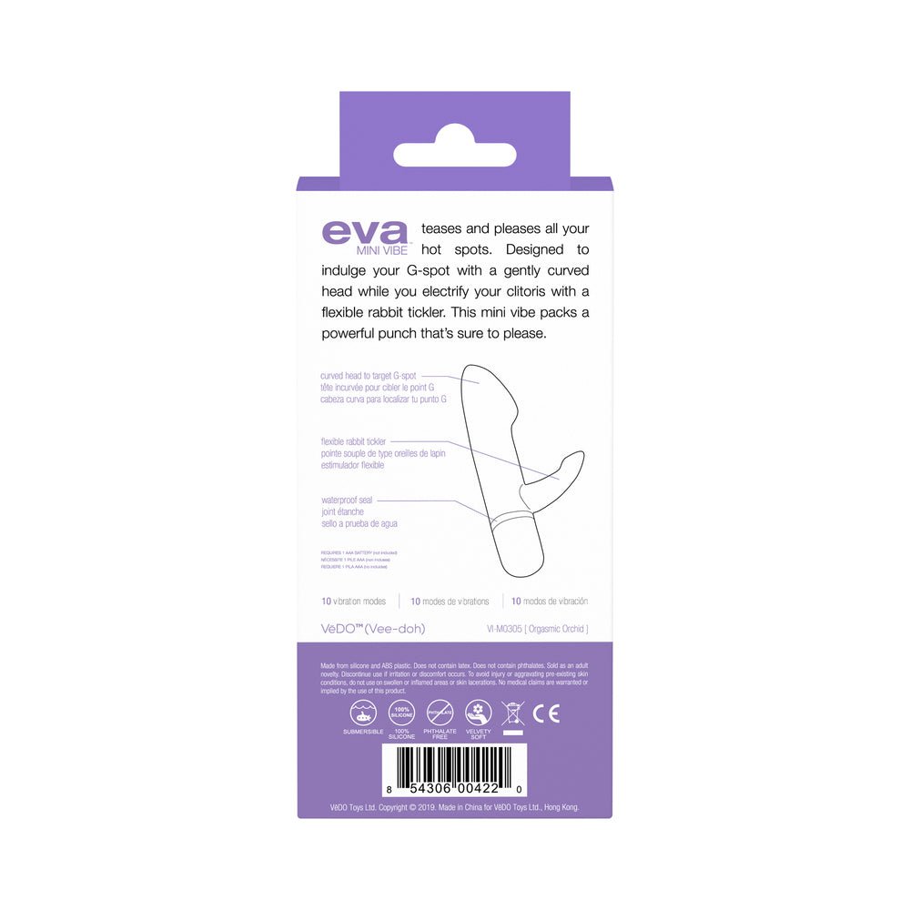 VeDO Eva Mini Vibe Orgasmic Orchid – alternate view 8