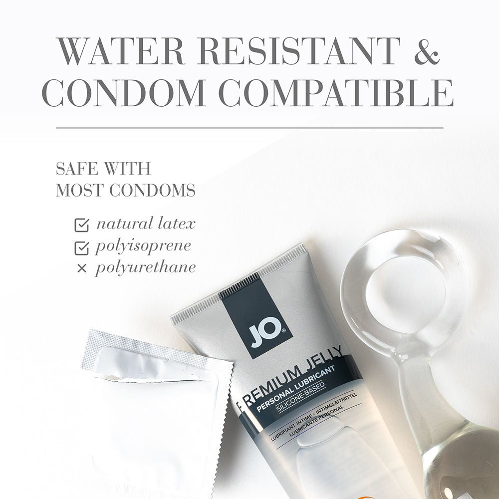 JO Premium Jelly Silicone-Based Lubricant 4 oz. – alternate view 2
