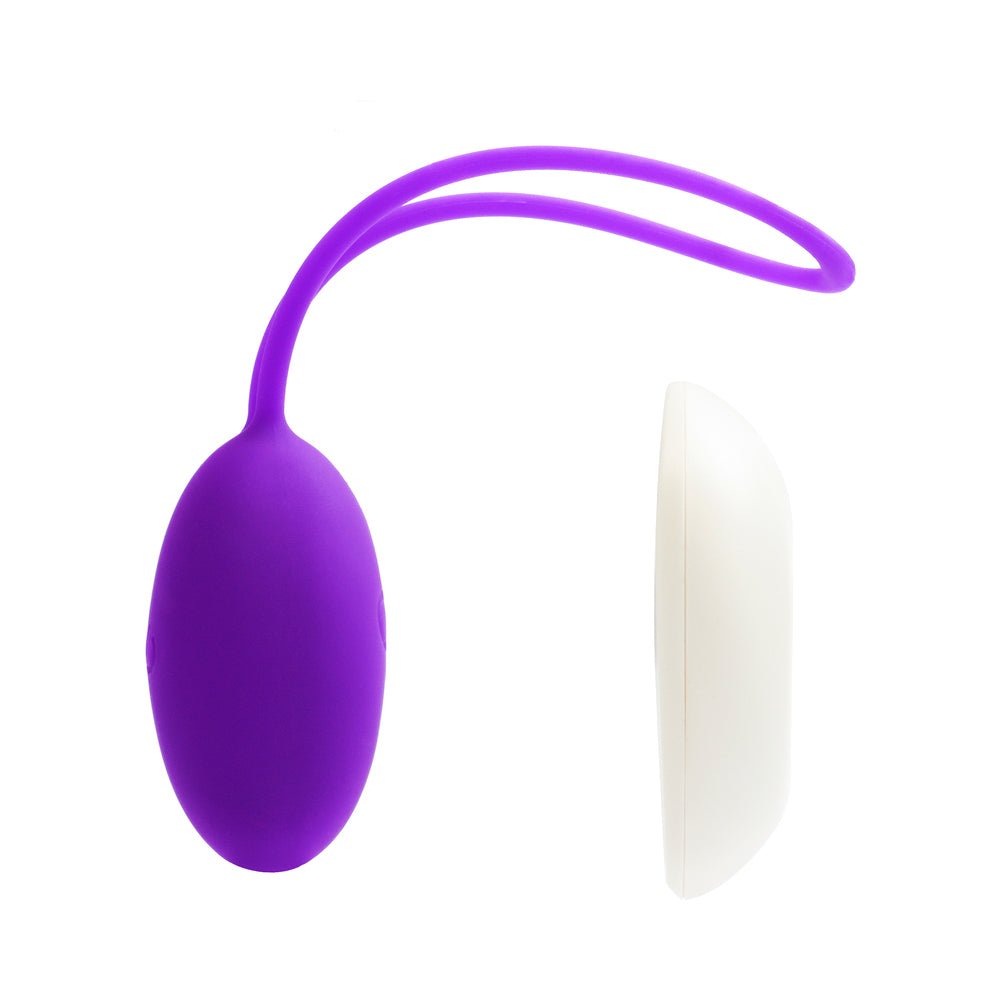 VeDO Peach Rechargeable Egg Vibe - Into You Indigo - Image 4