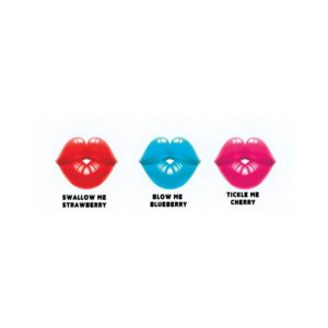Alternative view of Dick Lips Edible Gummy Cock Rings 3-Pack