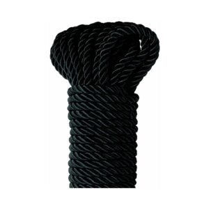 Alternative view of Fetish Fantasy Series Deluxe Silk Rope 9.75 m / 32 ft. Black