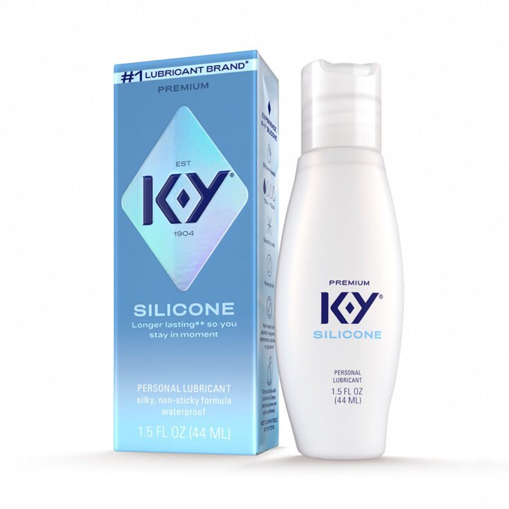 K-Y True Feel Premium Intimate Silicone Gel Lubricant 1.5oz.