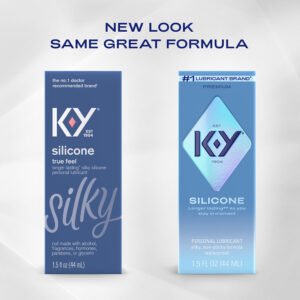 Alternative view of K-Y True Feel Premium Intimate Silicone Gel Lubricant 1.5oz.
