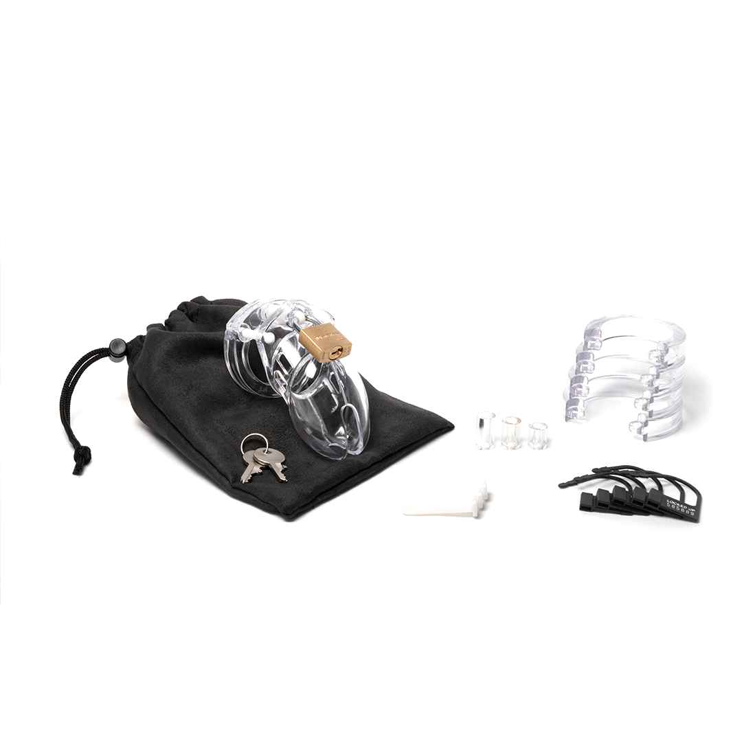 CB-6000S Clear Male Chastity - Image 2