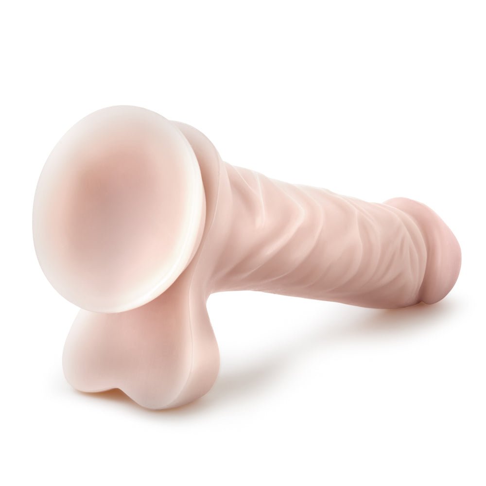Dr. Skin Cock 1 Realistic 9 in. Dildo with Balls Beige - Image 5