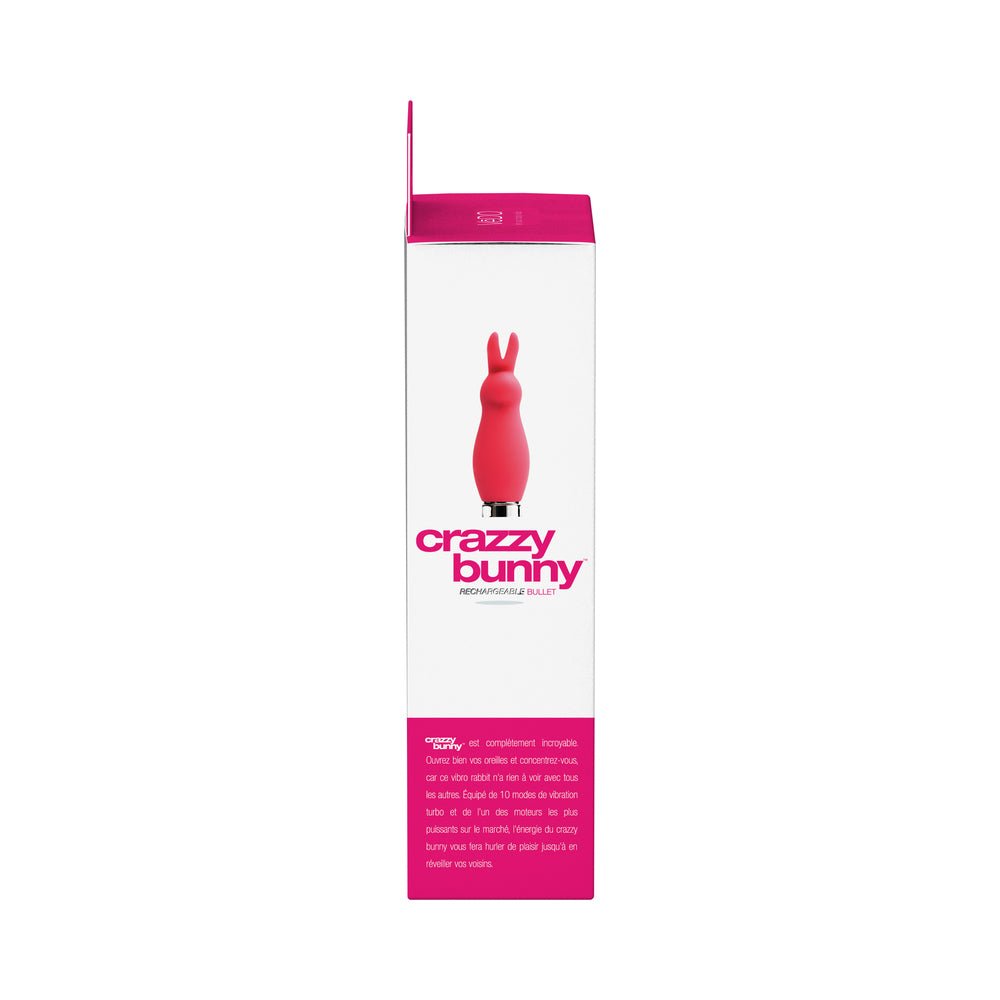 VeDO Crazzy Bunny Rechargeable Mini Vibe - Pretty In Pink - Image 6