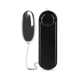Alternative view of B Yours Silver Power Bullet Remote-Controlled Egg Vibrator Black