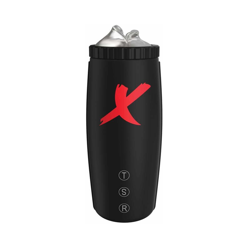 PDX Elite Moto-Bator Thrusting Suction Masturbator Clear/Black - Image 3
